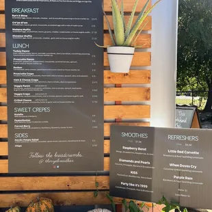 The Rye Bread Bars (Menu)