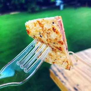 Ham and Cheese Crepe