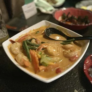 Shrimp Panang Curry (Gluten-Free)