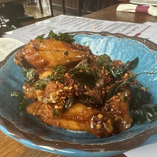 Spicy Basil Wings