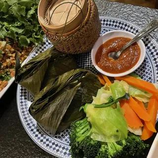 Steamed Catfish (Ho Mok Pla)