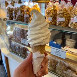 Vanilla soft serve