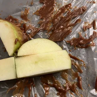 Most of the caramel was stuck to the wrapper.