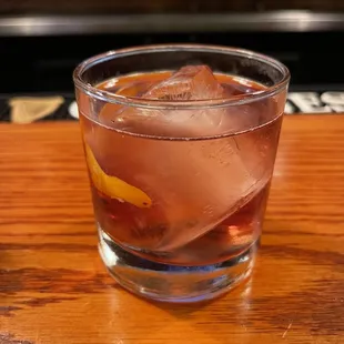 The Sage: 400 conejos mezcal, bon, lo-fi amaro, cherry bitters