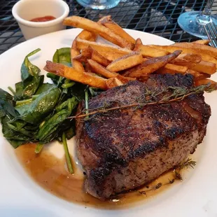 steak, food