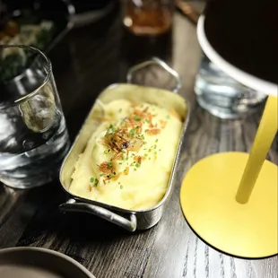 Yukon gold potato puree