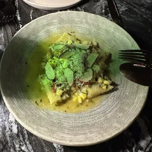 Sweet Corn Agnolotti