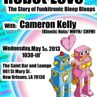 robot love with cameron kelv