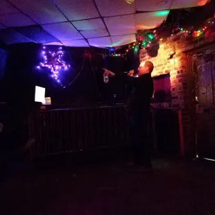 Karaoke on Tiki Tuesday.