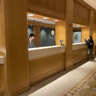 Front desk