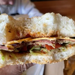 All bread - no filling.