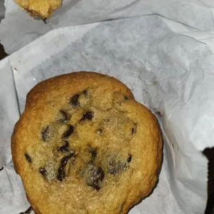 Raw Chocolate Chip cookie