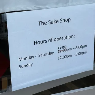 6/2022 hours outside