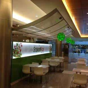 the interior of a restaurant