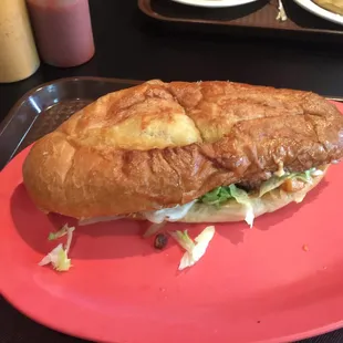 Torta De Carnitas