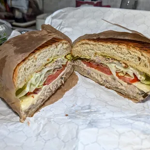 tuna melt $15, excellent