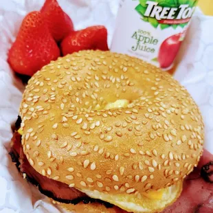 bagels, bagel, food