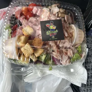 Damn good salad!