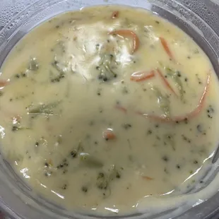 Broccoli &amp; Cheddar Soup