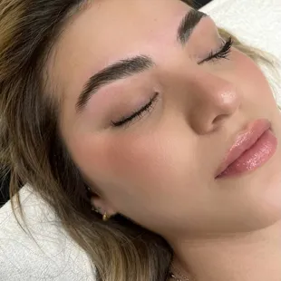Eye brow lamination by Christy