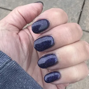 Fingernails my real nails with dip no extensions