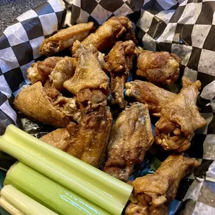 Garlic butter wings