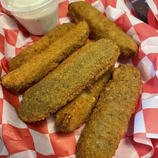 Fried pickles