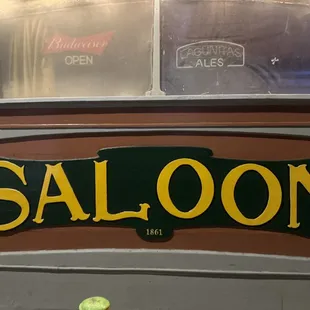 Outside of the saloon