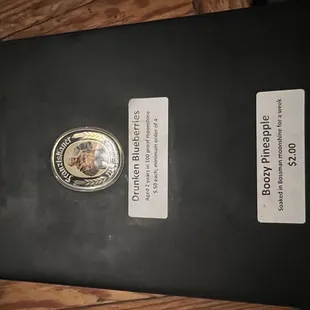 Blueberries aged 2 years in a 100-proof moonshine!?!? Heck Yeah we are trying it!