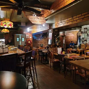 Cool hole in the wall.