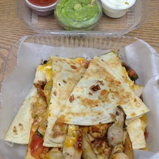 BBQ Chicken Quesadilla