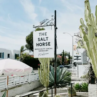 a sign for a restaurant