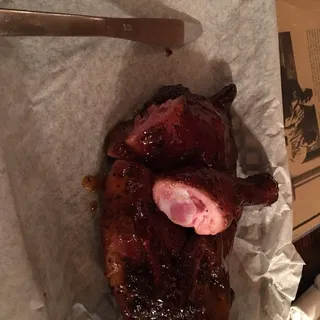 1/2 of a Whole Chicken Plate (when in season)