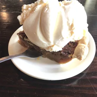 Slice of Homemade Pecan Pie