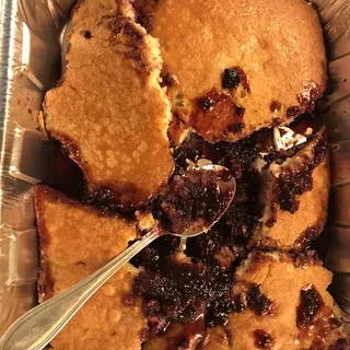 Half Tray of Cobbler (Peach or Blackberry)