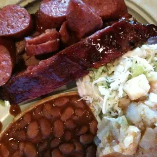 The combo plate is more than enough!