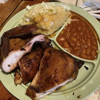 1/2 Whole Chicken Plate