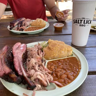 Pulled Pork Combo Plate