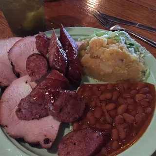 Sausage & Turkey Combo Plate