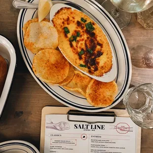 The pimento crab dip. The chips it comes with are fantastic.