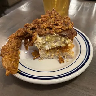 Fried soft shell crab