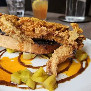 Fried softshell crab.