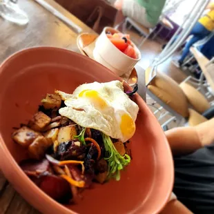 Pastrami Hash which had depth and a savory finish.