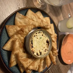 Artichoke dip, yummy!