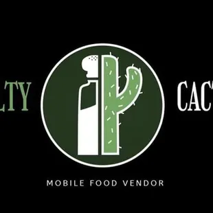 the logo for the salty cactus