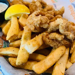 Cajun Grouper Bites weren&apos;t really Cajun. They were actually kind of bland. The texture was really nice and hearty almost like a salmon.