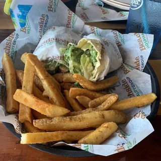 Shrimp Caesar Wrap