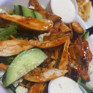 Grilled Chicken Salad Sandwhich