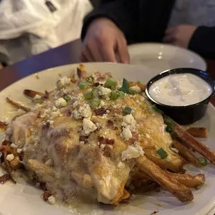 Buffalo Chicken Poutine