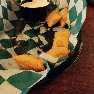 Totinos pizza rolls as an appetizer